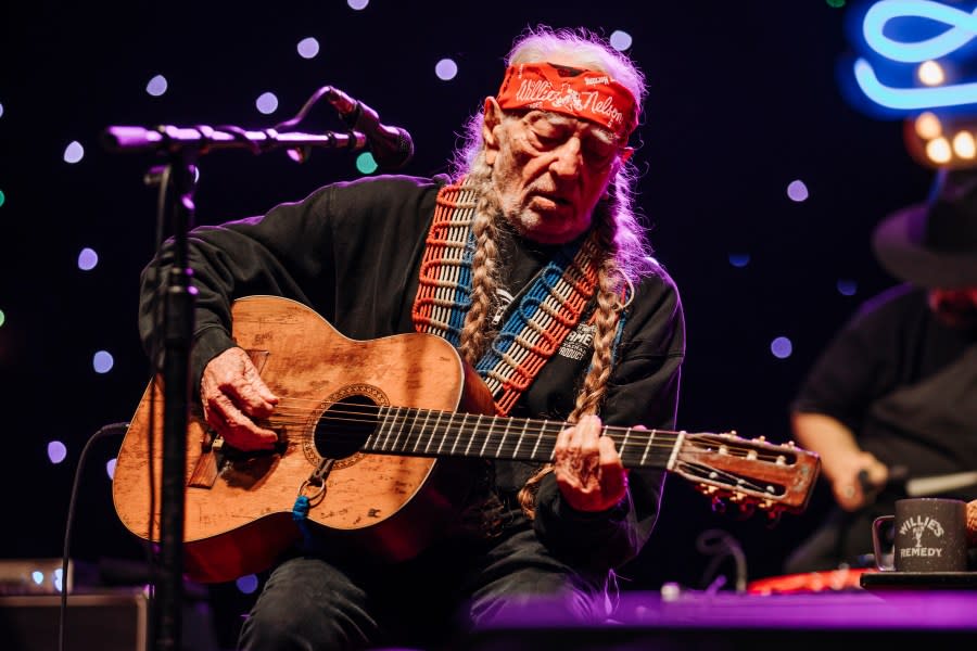 Willie Nelson takes to the stage at Luck Reunion 2024 (Courtesy: Alana Swaringen)