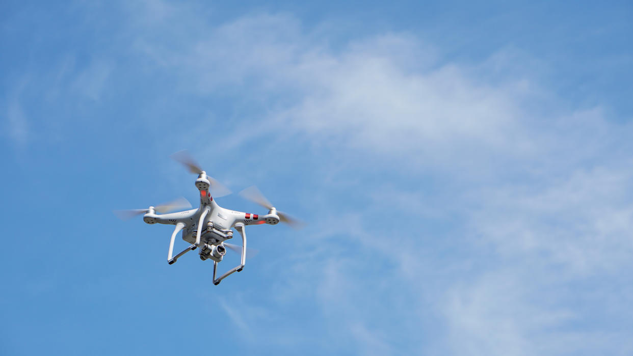 A flying drone. (Getty Images file photo)