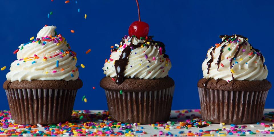 Chocolate Sundae Cupcakes