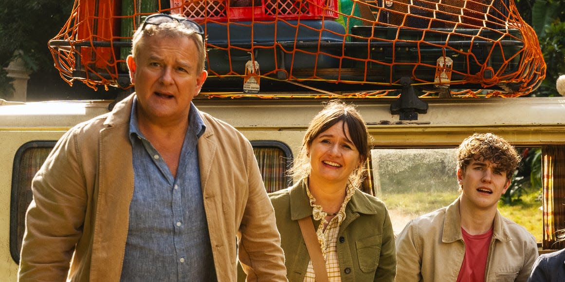 hugh bonneville, emily mortimer, samuel joslin, madeleine harris, julie walters, paddington in peru