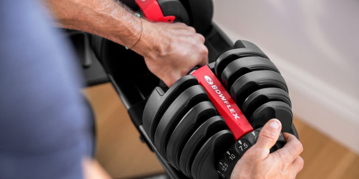 bowflex dumbbell