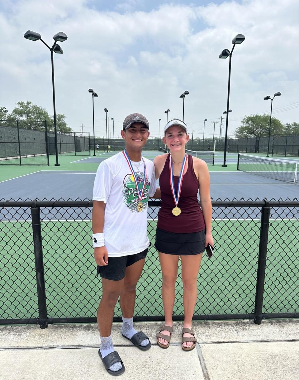 Alijah Miranda y Kailey Albrecht de Londres