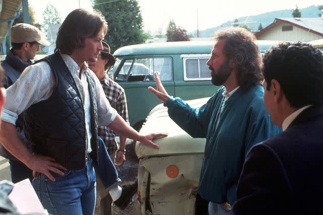 <p>Snap/Shutterstock</p> Robert Lieberman directs Robert Patrick for 1993's Fire In the Sky