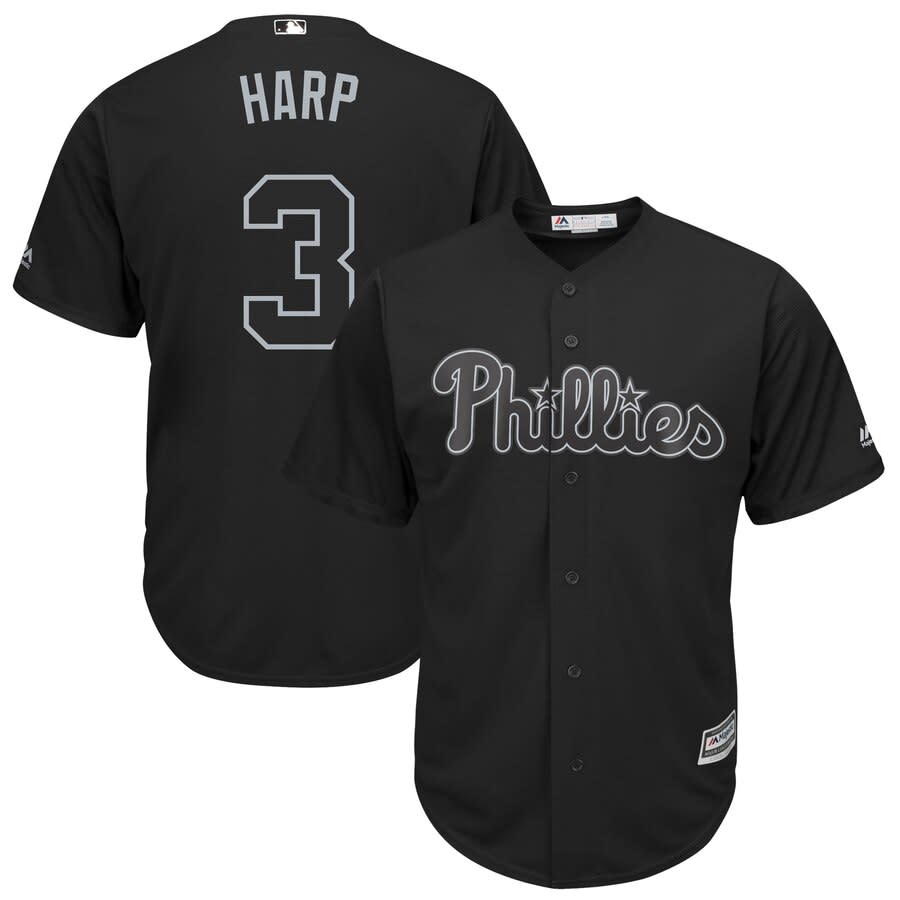 Bryce Harper "Harp" Philadelphia Phillies 2019 Players' Weekend Jersey