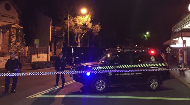 On Saturday afternoon, NSW and Federal Police swooped on properties in the Sydney suburbs of Surry Hills, Lakemba, Wiley Park and Punchbowl and arrested four. Photo: AAP