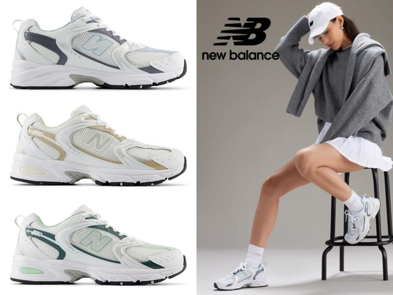 ��2024下半年話題新品球鞋３：韓妞最愛指標款530系列。圖片來源：New Balance