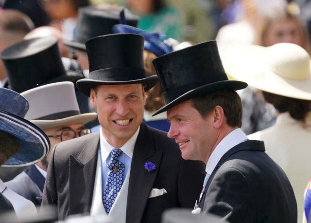 The Prince of Wales at Royal Ascot 