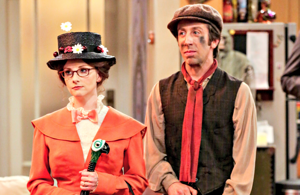 'The Big Bang Theory' executive producer Steve Holland explains those Halloween costumes in 'The Imitation Perturbation' and the inspiration behind the episode.
