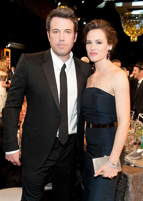 Ben Affleck with his ex-wife Jennifer Garner at a fancy event