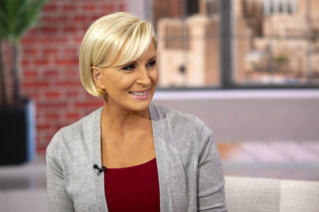 TODAY -- Pictured: Mika Brzezinski on Thursday, May 9, 2019 -- (Photo by: Zach Pagano/NBC/NBCU Photo Bank via Getty Images)