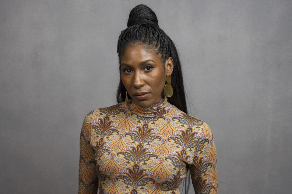 Executive producer Diarra Kilpatrick poses for a portrait to promote the television series "Diarra from Detroit" during the Winter Television Critics Association Press Tour on Tuesday, Feb. 6, 2024, at The Langham Huntington Hotel in Pasadena, Calif. (Willy Sanjuan/Invision/AP)