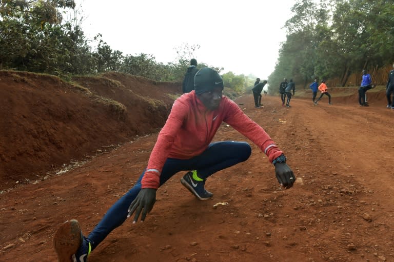 Eliud Kipchoge -- who ran the world's third fastest marathon time of 2:03.05 in 2016 -- has been based at a high-altitude training camp in western Kenya