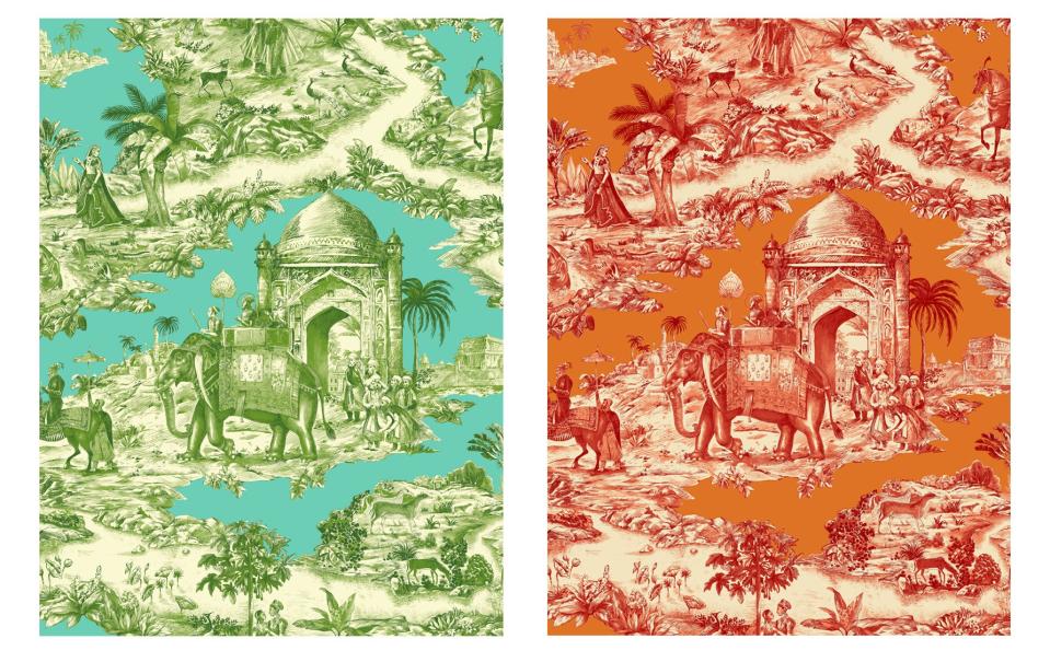 Imperial Toile Wallpapers by Baker No. 10 Portfolio