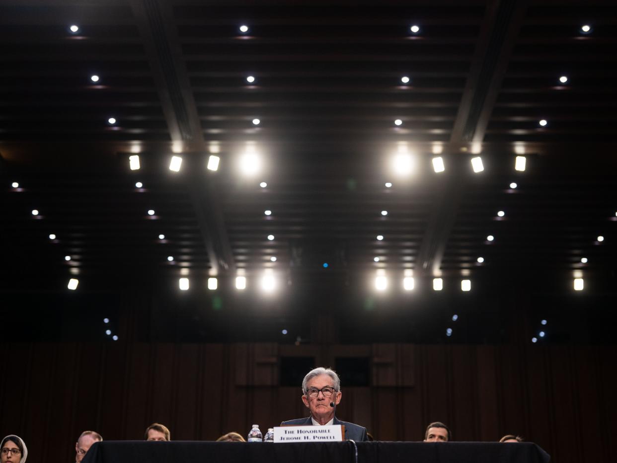 Federal Reserve Chair Jerome Powell Testifies Before The Senate Banking Committee