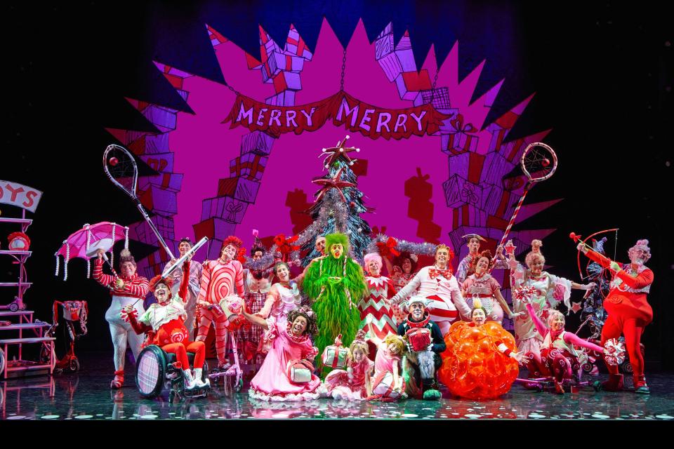 Bridgewater-Raynham graduate Meredith Aleigha Wells is performing in the 2023 Broadway musical touring production of Dr. Seuss’ "How the Grinch Stole Christmas."