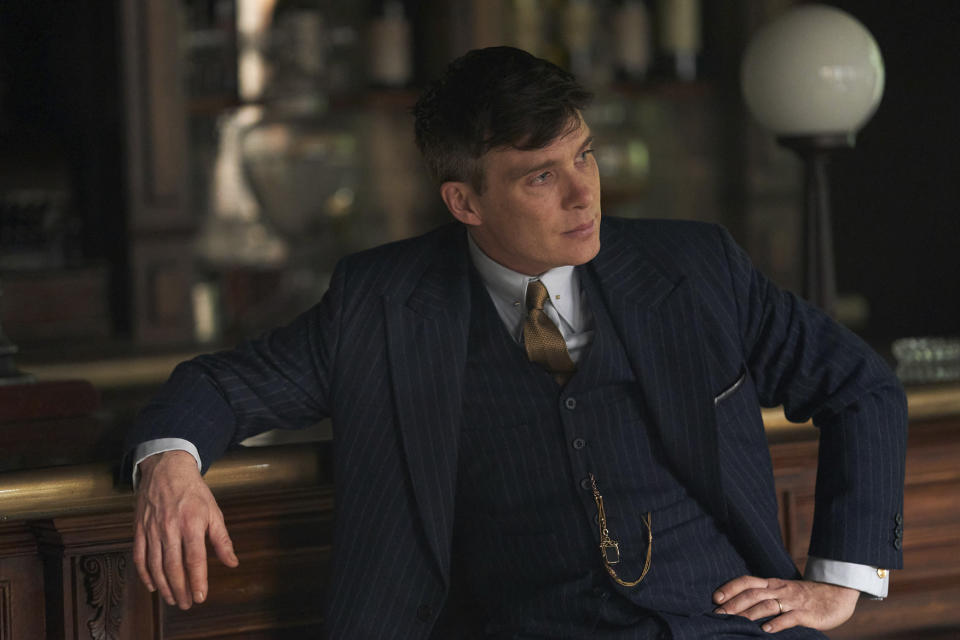 Cillian Murphy as Tommy Shelby in Peaky Blinders S6. (BBC)