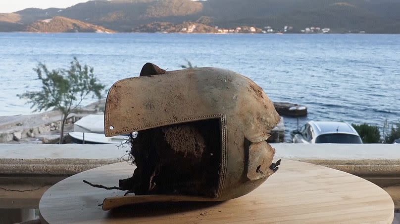 Greek-Illyrian helmet dating from 5th century BC