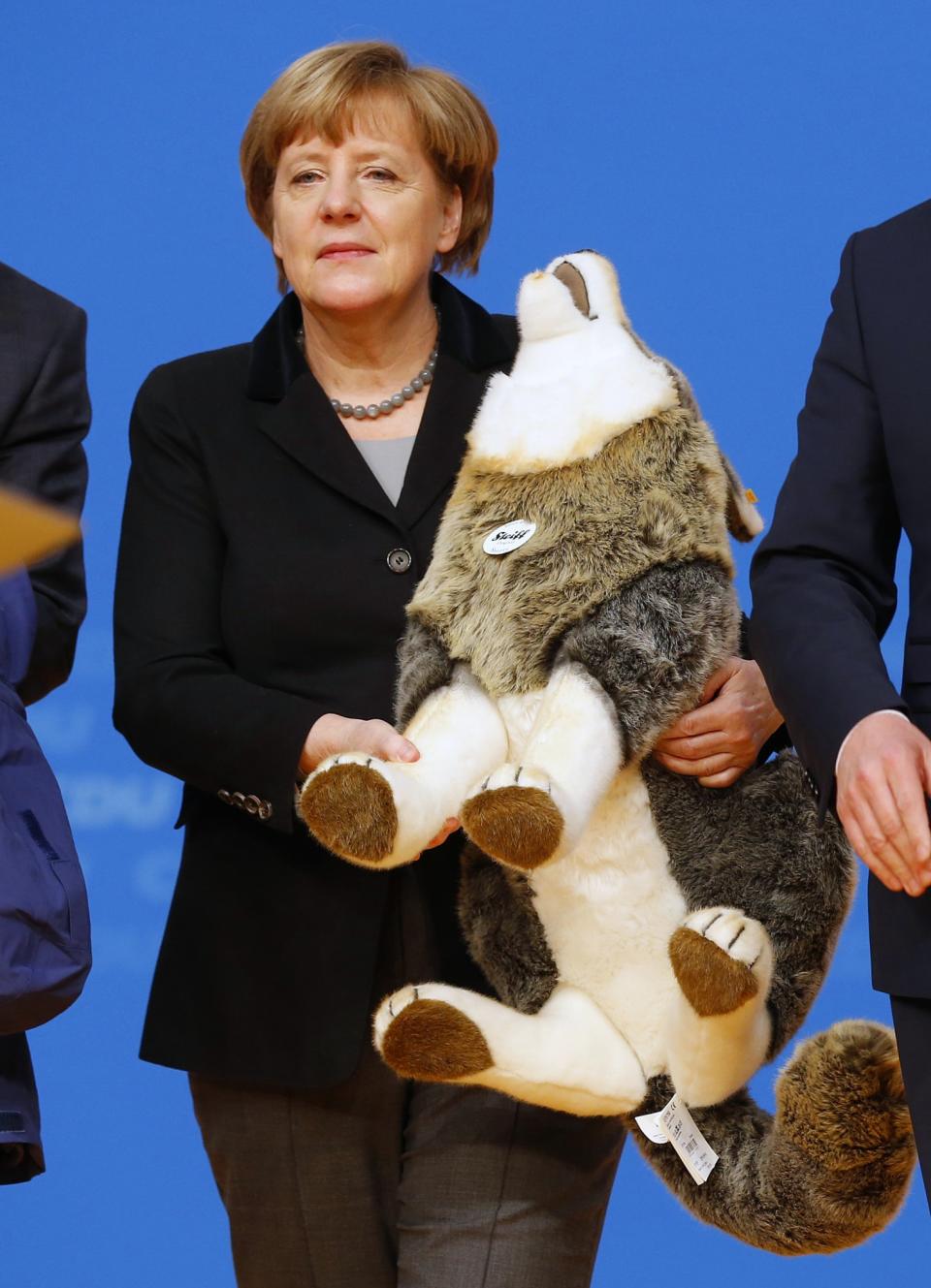 Das sind die witzigsten Bilder von Angela Merkel