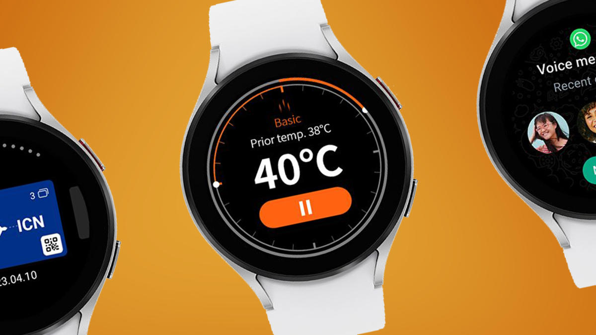 samsung galaxy gear smartwatch orange