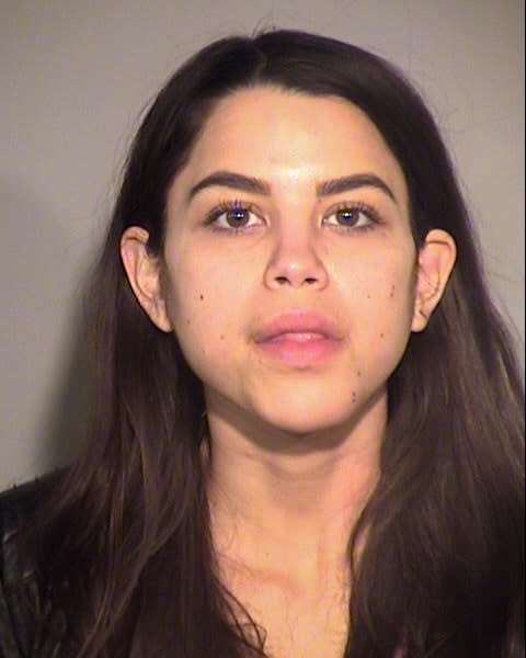 Miya Ponsetto, aka "Soho Karen," seen in her booking photo after she was arrested Thursday afternoon for a fugitive warrant in connection with a recent assault in New York. (Photo: Ventura County Sheriff's Department/Handout via REUTERS)
