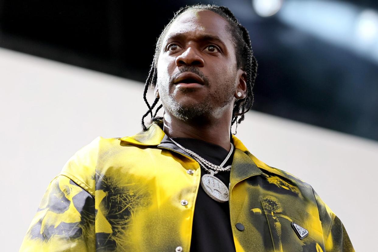 Pusha T performs onstage during 2022 Made In America at Benjamin Franklin Parkway on September 03, 2022 in Philadelphia, Pennsylvania.