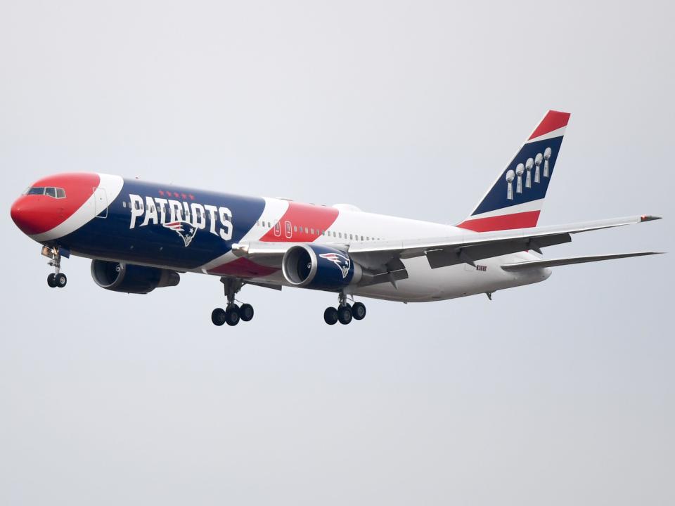 New England Patriots Boeing 767-300ER