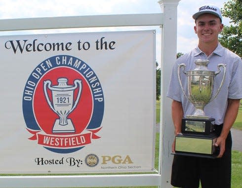 Jordan Gilikson, a Kent State sophomore, won the 101st Ohio Open at Westfield Country Club.