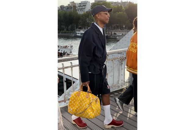 Pharrell Brought a $1M Louis Vuitton Bag to Loewe's Fashion Show – Robb  Report