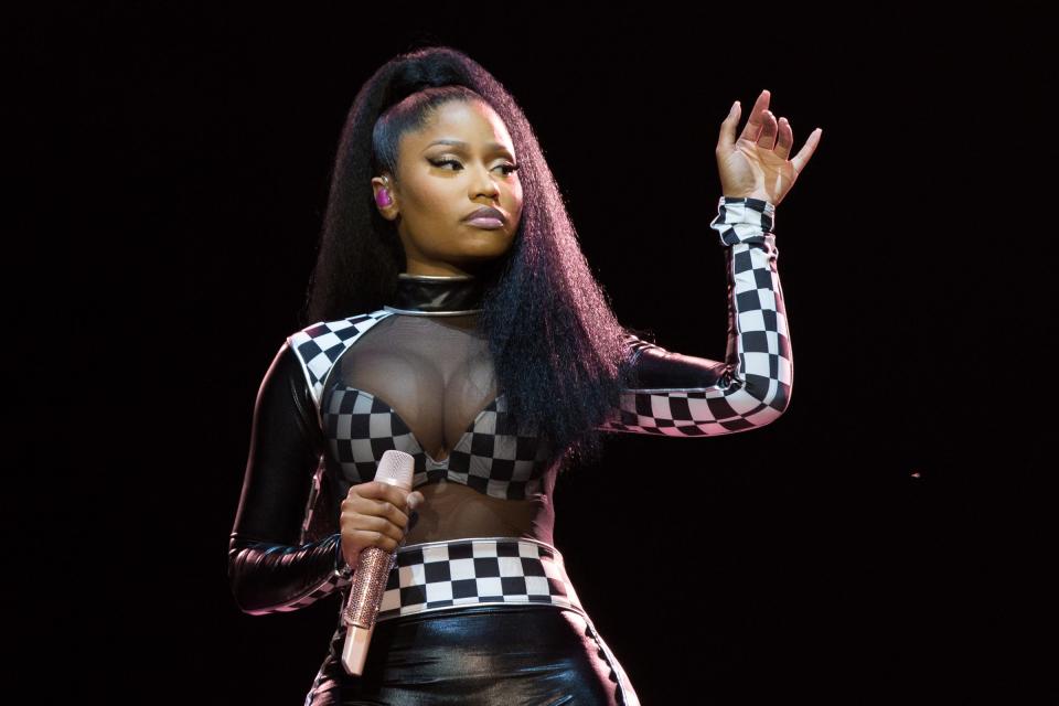 Nicki Minaj made her Austin performance debut headlining day two of X Games Austin. She performed on the Super Stage at Circuit of the Americas on June 5, 2015.