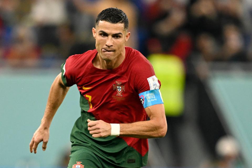 Seen here, Cristiano Ronaldo converting a penalty for Portugal in the 3-2 World Cup win over Ghana. 