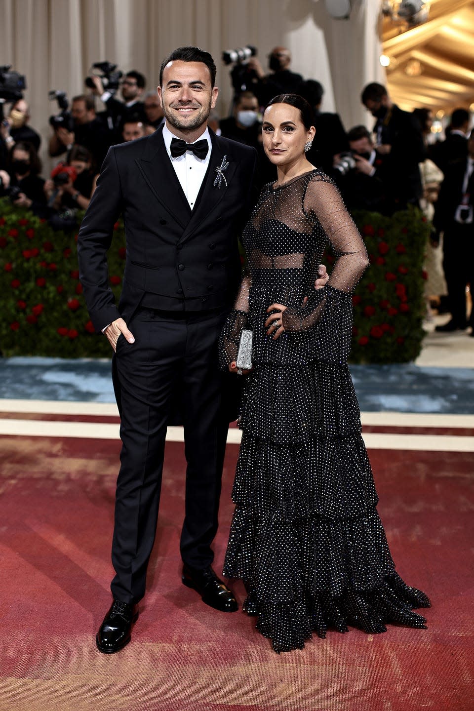 <p>Co-exec producer of The Late Late Show Ben Winston went for a tuxedo. Safe. But look closer, and it's a double layered, structured affair that proves that the Met Gala isn't all about who shouts the loudest. </p>