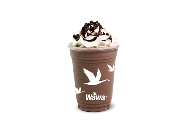 Chocolate Cookies and Cream Frozen Cappucino from Wawa.