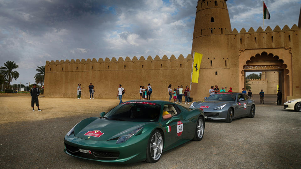 UAE Ferrari Cavalcade