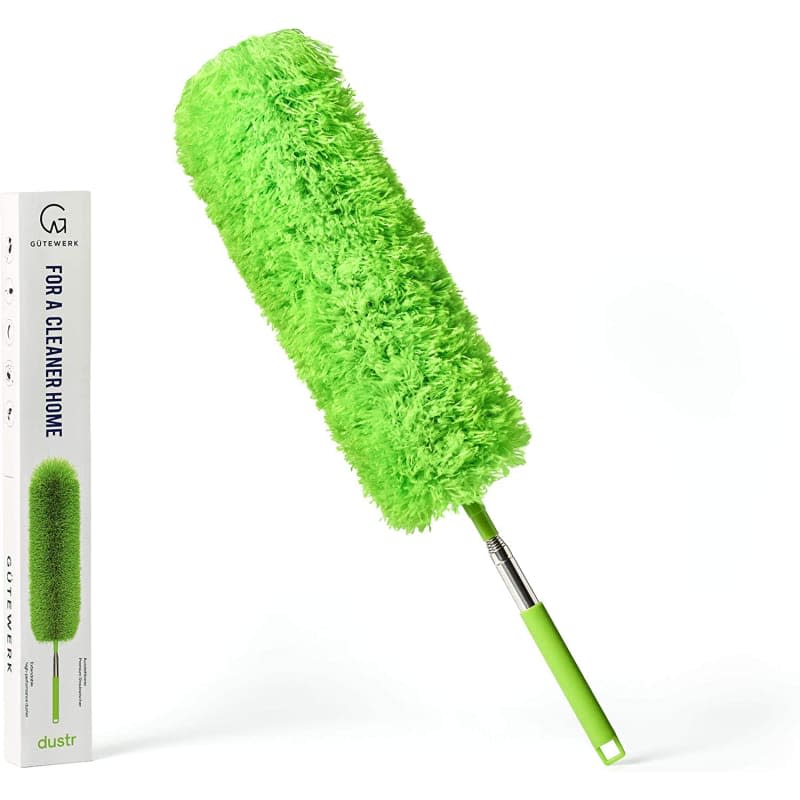 GÜTEWERK DUSTR Microfiber Duster with Extension Pole