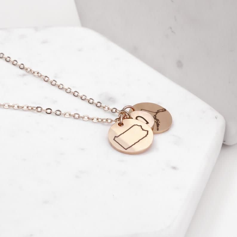 Personalized Long Distance Jewelry