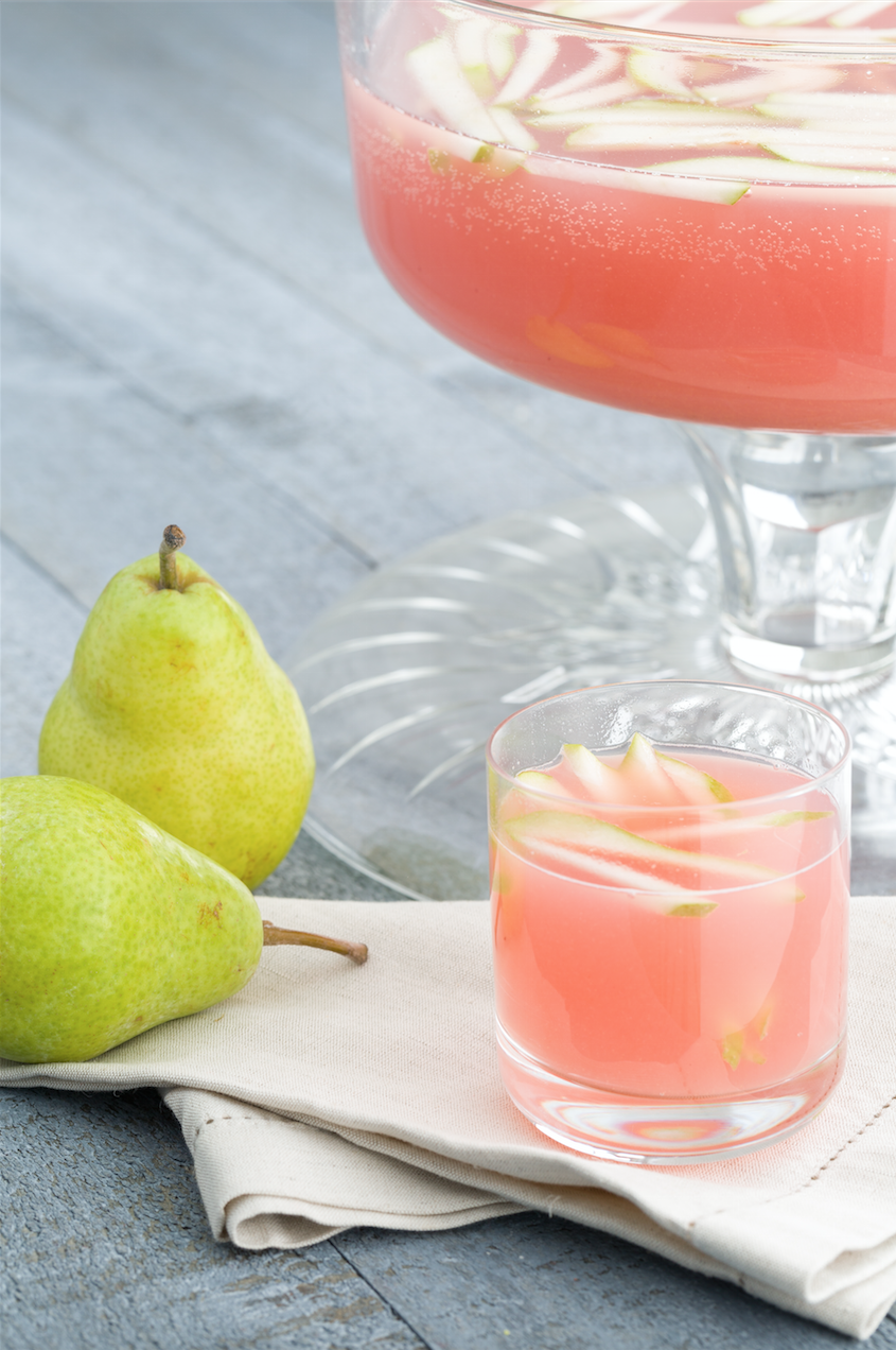 Sparkling Pear-Prosecco Punch