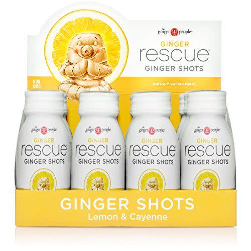 2)  Ginger, Lemon, & Cayenne Shots