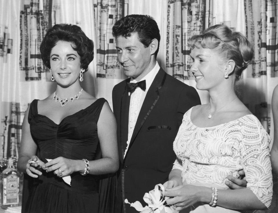 celebrity bffs Debbie Reynolds Elizabeth Taylor