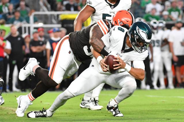 Browns, Eagles play to 18-18 tie  News, Sports, Jobs - Tribune