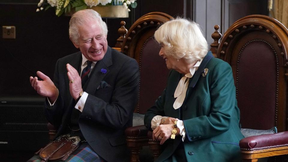 King Charles and Queen Camilla