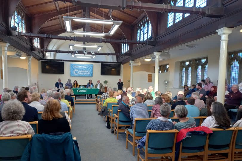Candidates for North Northumberland face questions from the public in Alnwick