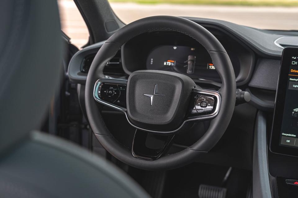 <p>The 2 is the first car to use Google's Android Automotive operating system, which powers the infotainment system and enables access to Google Maps, the Google Assistant, and the Google Play Store.</p>