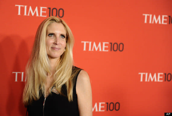 Ann Coulter called for someone to put out an ad to <a href="http://www.huffingtonpost.com/2011/08/22/ann-coulter-obama-cocaine_n_933151.html">find President Obama's "cocaine dealer"</a> during an appearance on Sunday's "Fox and Friends."  Coulter's comment came as she was opining that the media have given Republican presidential candidates a harder time than Obama ever got when he ran in the 2008 election. She noted that someone has already taken an ad out asking, "have you had sex with Rick Perry?"  "Can we get the ad to find, you know, Obama's cocaine dealer now that he's two years into his presidency?" Coulter asked,