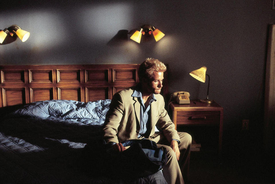 A still from the movie Memento