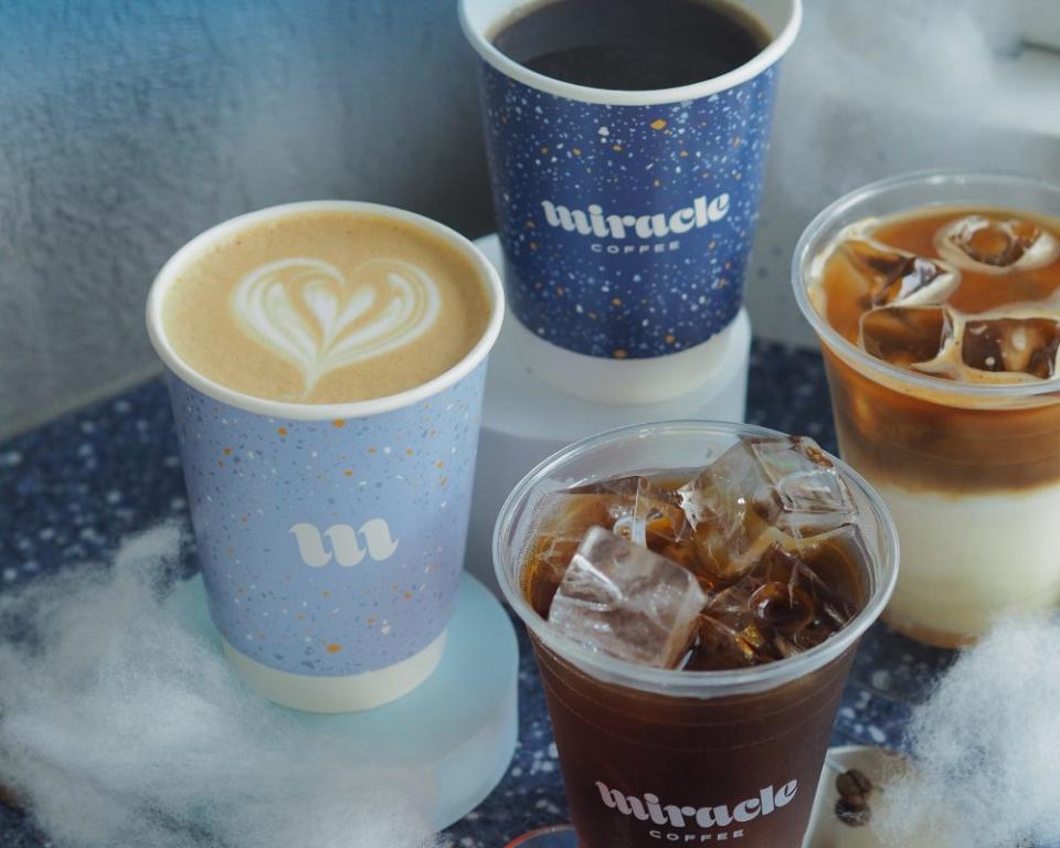 JJ Lin Miracle Coffee - different types of drinks