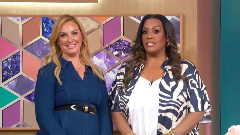 josie gibson, alison hammond, this morning