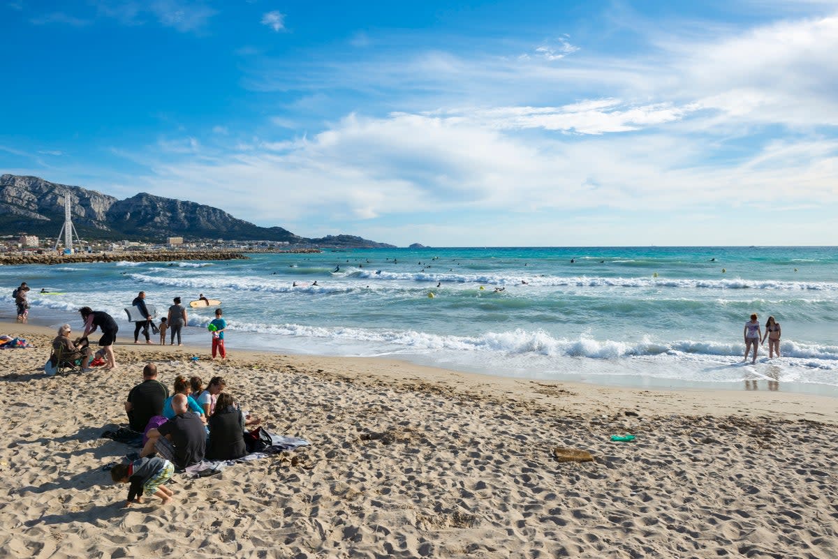 Marseille has two sandy beaches (Getty Images)