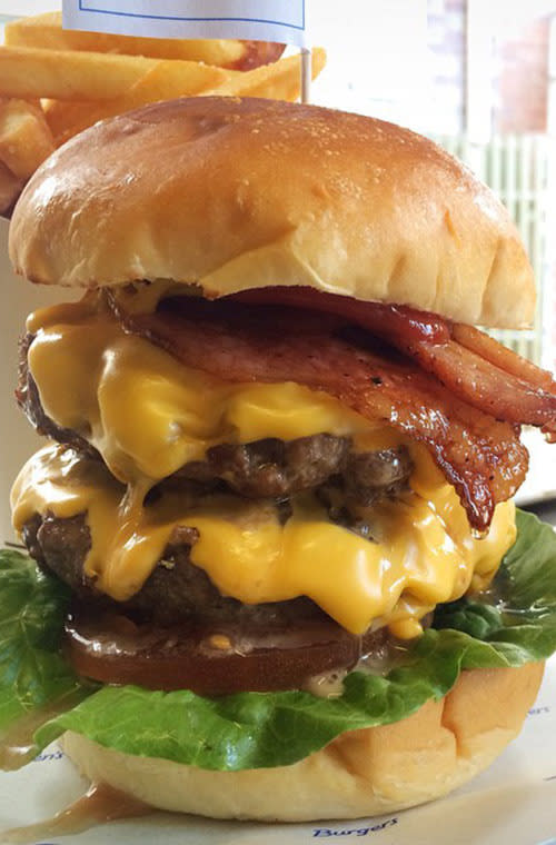 The silver award for best kickass burger in Australia went to Ben’s Burgers in Brisbane. We are salivating over their BB Classic with Extra Pattie and Bacon Burger.