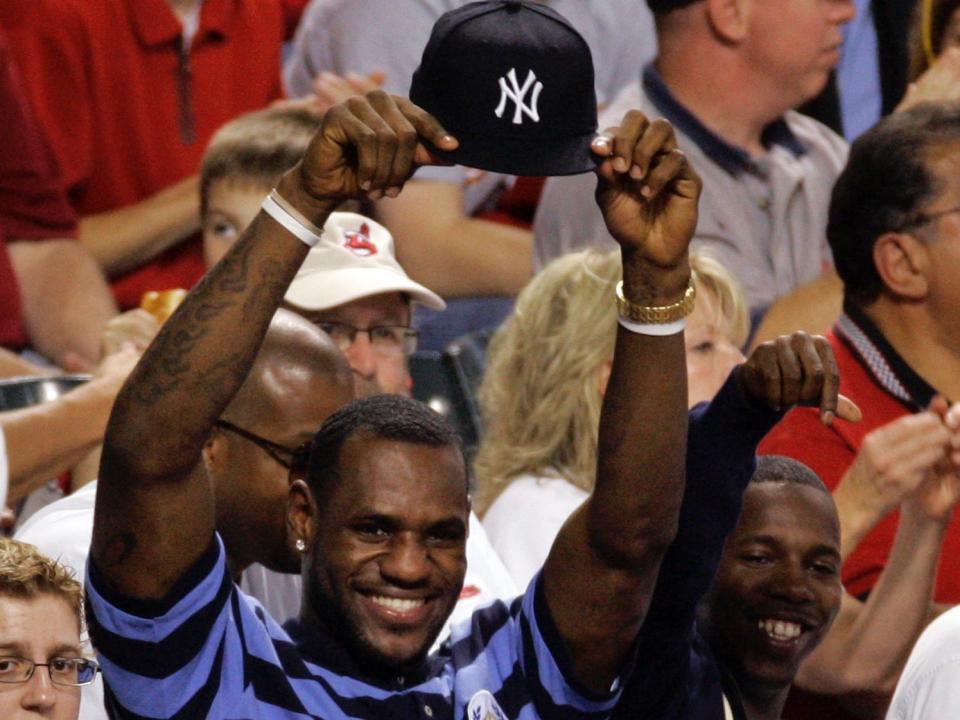 lebron yankees