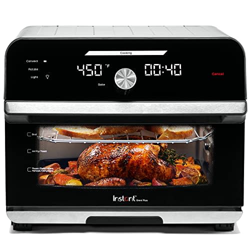 Instant Omni Plus 19 QT/18L Air Fryer Toaster Oven Combo, From the Makers of Instant Pot, 10-in…